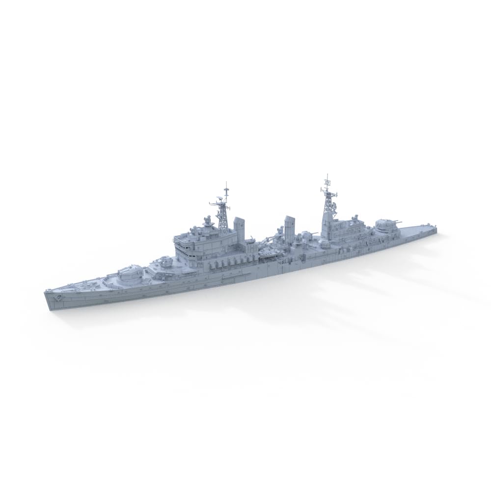 MRY-SFW SSC700608-A 1/700 zestaw do budowy modelu wojskowego brytyjski lekki krążownik klasy tygrys, segmentowy kadłub