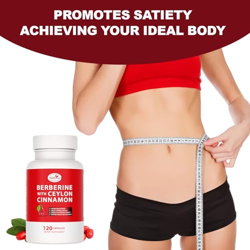 Natnect 1700Mg Berberine Supplement With Ceylon Cinnamon, Licorice Extract, Berberine 6X For Healthy Weight Management thumb #4