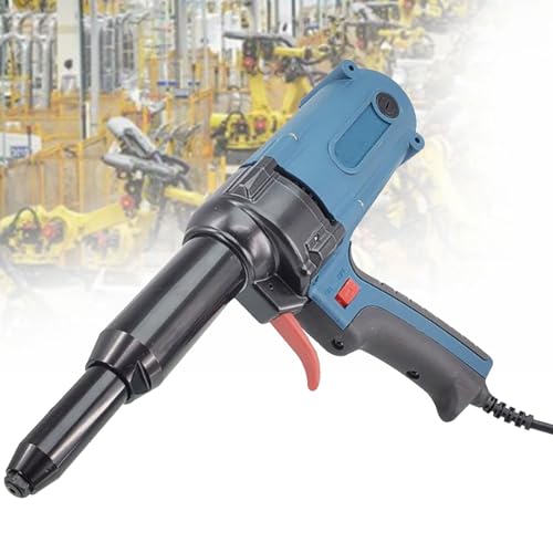Remachadora eléctrica para remachar metal resistente en carrocería y reparación de láminas