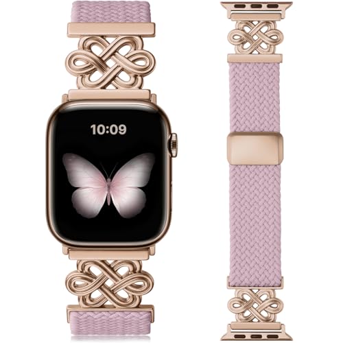 Image of Fullmosa Magnetic Knot Braided Nylon Strap for Apple Watch 38 40 41 42mm