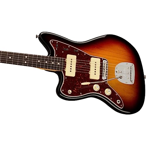 Fender American Professional II Jazzmaster RW LH (3-Colour Sunburst) – Guitare Électrique Gaucher - Les Beatles, Paul McCartney, John Lennon, RIngo Starr, George Harrison Fender American Professional II Jazzmaster RW LH (3-Colour Sunburst) - Guitare Électrique Gaucher – Image 5