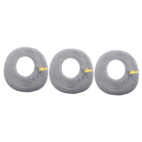 STOBOK 3個入り 携帯用トイレクッション 防水便座カバー 柔らかい座り心地 軽量 旅行 キャンプ 出産準備 マタニティ対応 洗濯可能