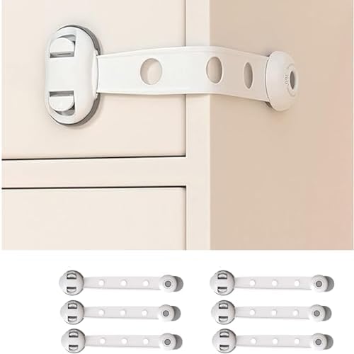 Wappa Child Safety Strap Locks (10 Pack) Baby Locks for and