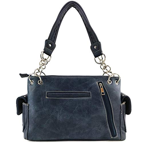 Zelris Autumn West Fringe Concho Women Conceal Carry Shoulder Handbag3