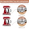 Adjustable Appliance Slider Tray - Expandable 6" x 11"- 11" x 20" Sliding Tray for Kitchen Appliances - 360° Countertop Rolling Tray with Locking Brakes for Coffee Makers Mixers #2