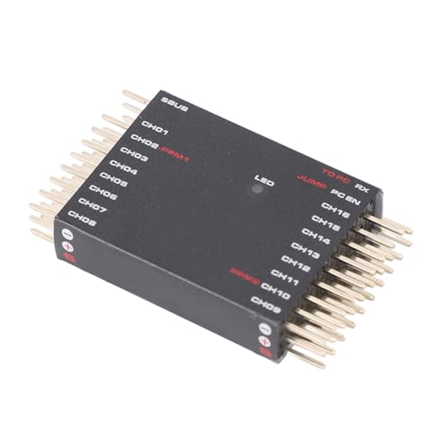 16 Channel PWM Converter Receiver Transverter for Futaba, Frsky, with SBUS to PWM PPM Decoder, support computer side settings