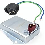HD Adjustable Voltage Regulator Kit – Fits Chrysler Dodge Plymouth Jeep 1970–1987 – Includes C8313 Regulator & 2-Pin Connector – Replaces 3438150, 10463282, GRE538, CH-543, Solid-State Design