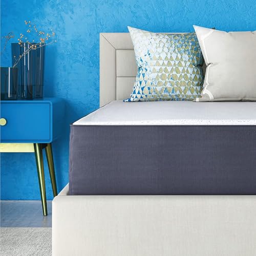 Image of COOL GEL Memory Foam 10-Inch Mattress, CertiPUR-US Certified, Mattress in a Box, California King, White