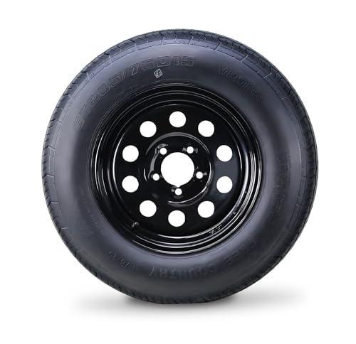 image for Free Country Trailer Tire Wheel Assembly ST205/75D15 6-Ply C 101L 5 Lu