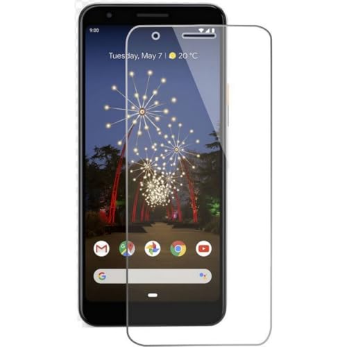 Image of Embed HD-Clear Screen Guard for Google Pixel 3A - Harder or Durable Plastic & More Impact-Resistant Than Glass, with Free Installation Kit