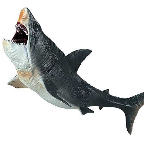TOGHPUW Megalodon Tiburón Juguete - Figuras De Dinosaurios y Animales Marinos - Juguetes De Animales