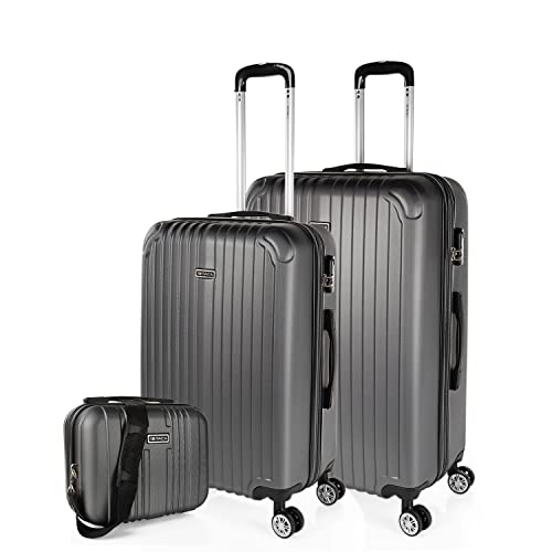 ITACA - Maletas de Viaje Juego Maletas 4 Ruedas - Juego de Maletas de Viaje - Juego Maletas de Viaje...