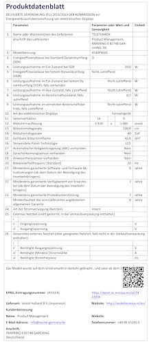 TELEFUNKEN 40 Zoll Fernseher XF40P900S LED TV Full HD (1920x1080 Pixel) mit 100 cm Bildschirmdiagonale und integriertem Triple-Tuner (2026) TELEFUNKEN 40 Zoll Fernseher XF40P900S LED TV Full HD (1920x1080 Pixel) mit 100 cm Bildschirmdiagonale und integriertem Triple-Tuner (2026)
