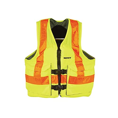 150800-410-060-15 Chaleco salvavidas, Hi Vis, Mesh Deluxe, 2XL