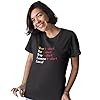 Luxyl Unisex T-Shirt Menu T-Shirt Black Small #3