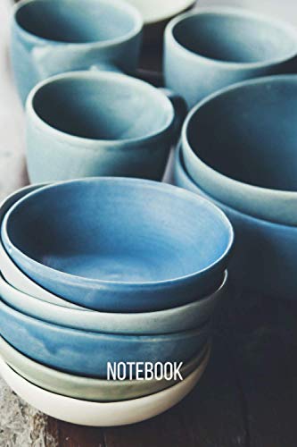 ceramic Notebook: blank lined composition journal