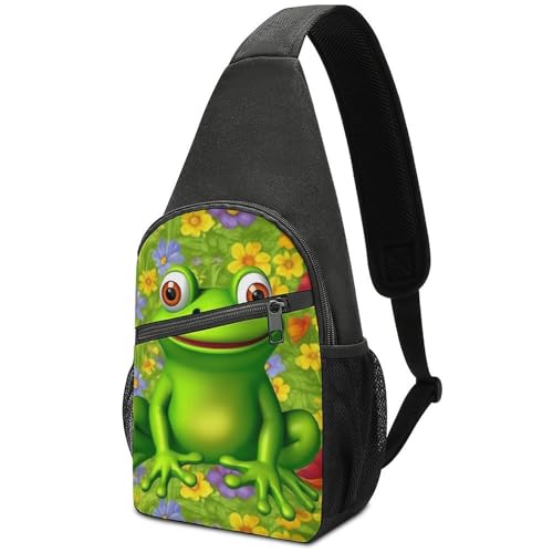 Mochila tipo Sling Bolsa Deportiva Casual para Senderismo miniatura 1