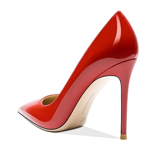 Image of Women's 3.9 Inch Pumps Pointed Toe Stiletto Heels