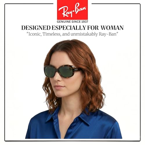Image of Ray-Ban RB4101 JACKIE OHH Butterfly Shaped Sunglasses for Women with Official RAYBAN Eyewear Kit