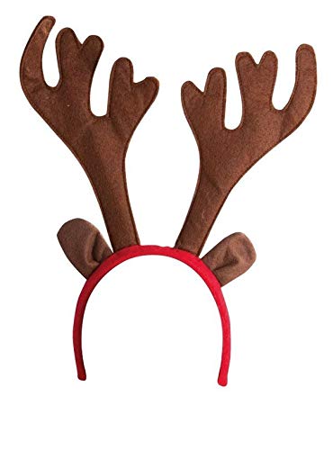 Serre-tête de Renne Marron Adulte Cover
