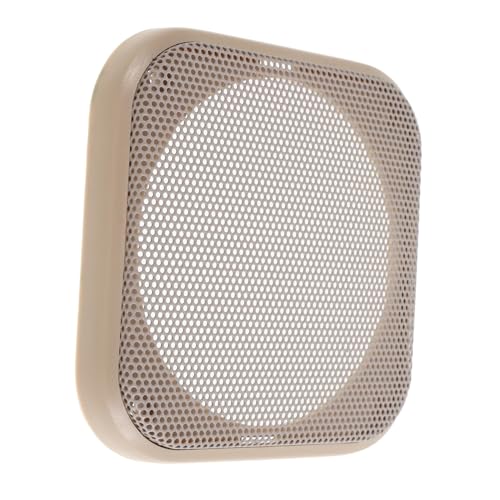 MUCKLILY Square Speaker Grills Cover Mesh Audio Subwoofer Guard Protector Case with Mounting Screws Easy Installation Sleek Design for Car and Motorcycle Horns