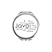 Programmer Program Related Java Hand Compact Mirror Round Portable Pocket Glass