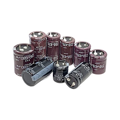Condensateur électrolytique 450V 220uF 30x35mm radial pour réparation alimentation