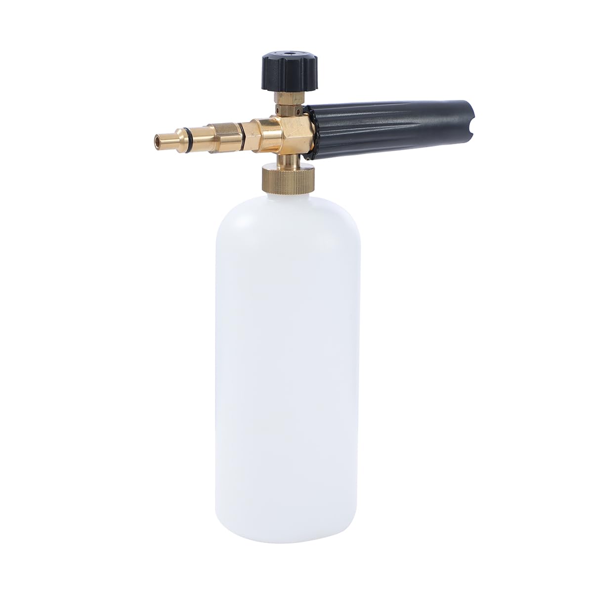 Aim Tools Snow Foam Lance Compatible with LAVOR/Parkside/Spear and Jackson Pressure Washer, 1L Foam Cannon Jet Wash Soap Dispenser Bottle with Adjustable Spray Nozzle for Car Washing