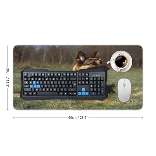 Mouse Pad grande antideslizante de goma para escritorio miniatura 2