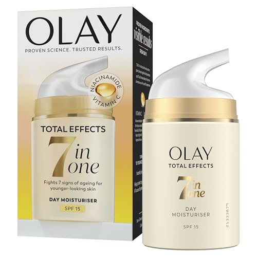 Olay Total Effects 7-In-1 Anti-Ageing Moisturiser With Spf15 Niacinamide Vitamin C And E 50 Ml