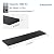 Ruedamann 1" Rise Threshold Ramp,1500 LBS Capacity, 35.4" Wide Natural Rubber Power Wheelchair Ramp Scooter, Non-Slip Solid Rubber Threshold Ramp for Doorways,Driveways,Bathroom,Cuttable