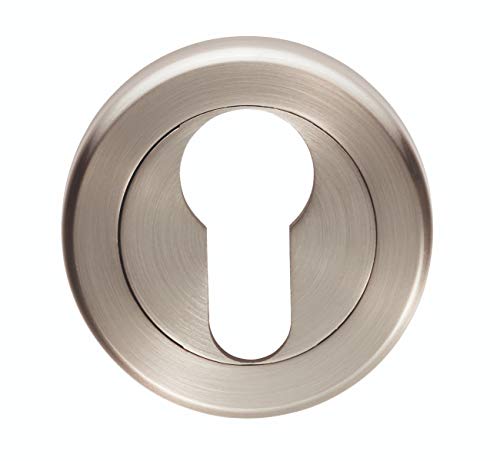 Carlisle Brass SZR001SN Serozzetta Rosette aus satiniertem Nickel, Euro-Profil
