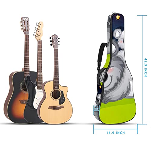 Housse imperméable pour guitare acoustique avec double bandoulière et poche Motif pirate Rose, Multicolore 10., 42.9×16… - Les Beatles, Paul McCartney, John Lennon, RIngo Starr, George Harrison Housse imperméable pour guitare acoustique avec double bandoulière et poche Motif pirate Rose, Multicolore 10., 42.9x16… – Image 6