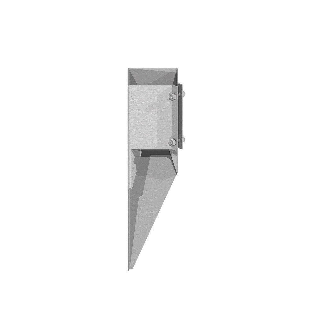 Fencemate Swift Clamp Repair Spur - 75Mm X 75Mm - Galvanised
