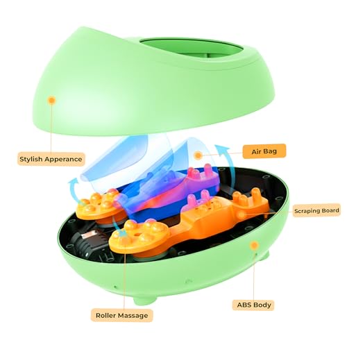 Image of Durafit91 Electric Foot Massager for Pain Relief, Feet Massager with Hand Simulation Massage, Air Compression, Shiatsu, Deep Kneading, Blood Circulation, Relaxation & Stress Relief, Portable Massager