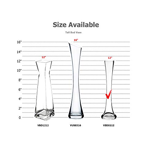 image for WGVI WGV Gathering Bud Vase, Width 3.3