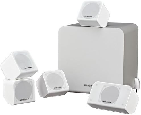 Wharfedale Moviestar MS-100 HCP Sistema Diffusori 5 1 Subwoofer Attivo Bianco Wharfedale Moviestar MS-100 HCP Sistema Diffusori 5 1 Subwoofer Attivo Bianco