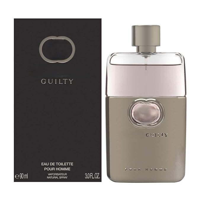 Guilty Pour Homme Eau de Toilette Spray for Men, Woody Aromatic Fragrance, 90 ml-image-7