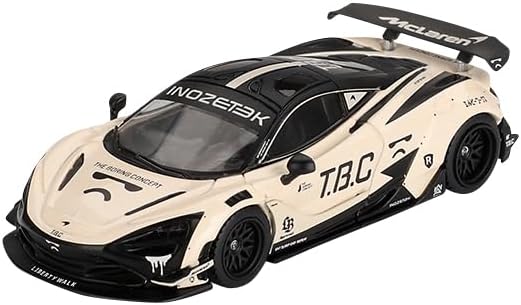 MINI GT 720S LB-Works The Boring Concept Cream and Black Limited Edition 1/64 Diecast Model Car MGT01083