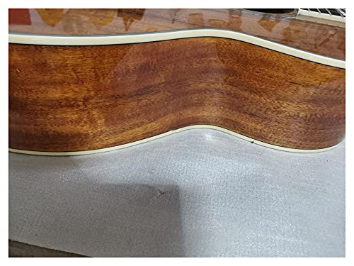 Wjcrypd All Solid Wood Custom Body 43 Inches Guitar Aaa Quality Professional Acoustic Electric Guitar Suitable For Players At All Stages. Surongl (Color : Guitar, Size : 43 Inches) #TOP3