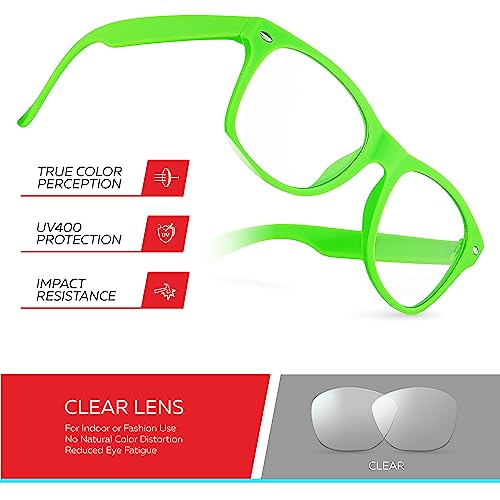 Image of Kids Sunglasses for Boys Girls Age 3-12 Classic Children Sun Glasses UV400 | Fun Colors, Rubberized Frame, UV Protection Shatterproof Lens, Square Kids Toddler Shades for Beach, Travel, Everyday
