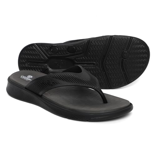 Image of OZZOH Flip-Flops For Men | Durable | Comfortable | Outdoor | Adventure | EVA Sole | PVC Strap | Long lasting | Men Slippers For Daily Use