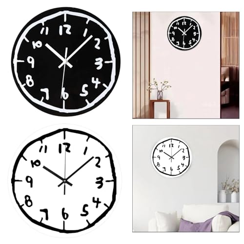 Horloge murale pour salon silencieuse sans tic-tac pour retrouver le calme - 6