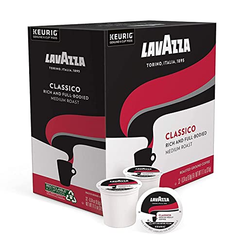 Image of Lavazza Classico Keurig 2.0 K-Cup 96-pack Caps, Coffee Capsules, Espresso Pods, Improved Taste