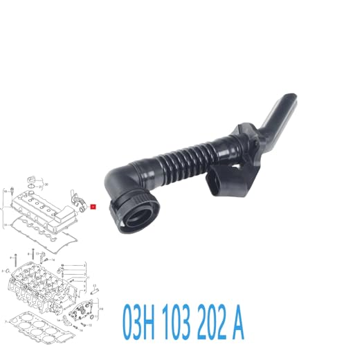 Manguera PCV Tubo ventilación cárter para VW Touareg Passat 4