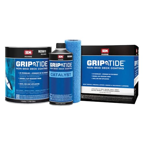 SEM GripTide™ Non-Skid Deck Coating Kit - Sail White