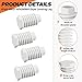 49621 AP4295805 Dryer Leveling Leg Foot Feet by Beaquicy - Replacement For Whirlpool Ken-more Dryer - Pack of 4