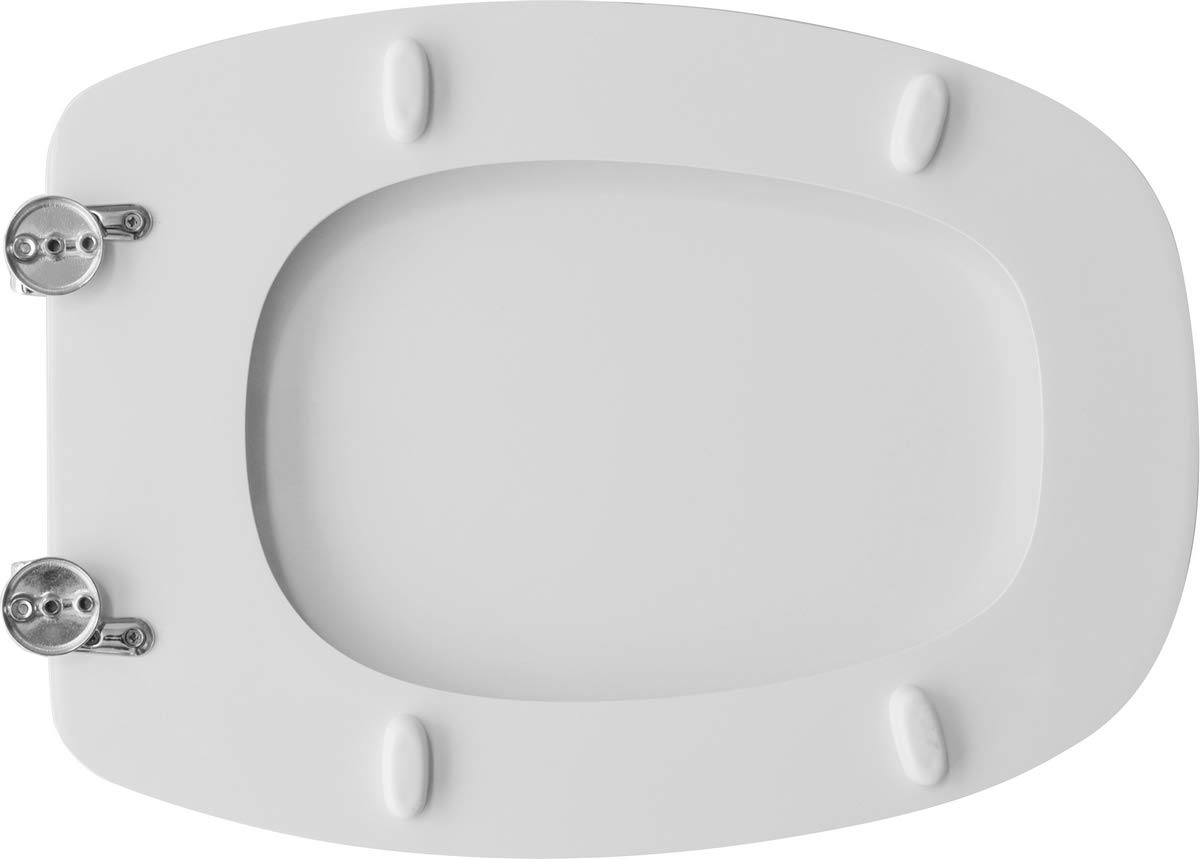 Ferramenta Beltrami Sedile WC per Pozzi GINORI Vaso Italica-Astro Forma 3 Bianco