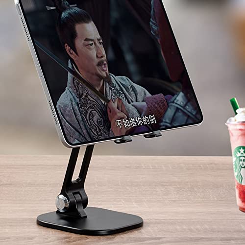 Support de téléphone pliable noir idéal pour le télétravail
