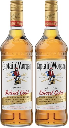 Captain Morgan Original Spiced Gold 35% Vol. 1l (Paquete de 2)